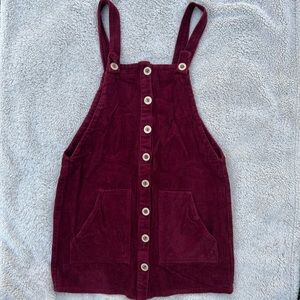 Corduroy Mini Dress